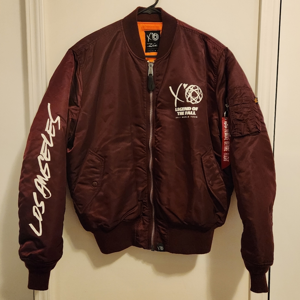 Alpha Industries x XO "Starboy" Bomber Jacket. Men's L.